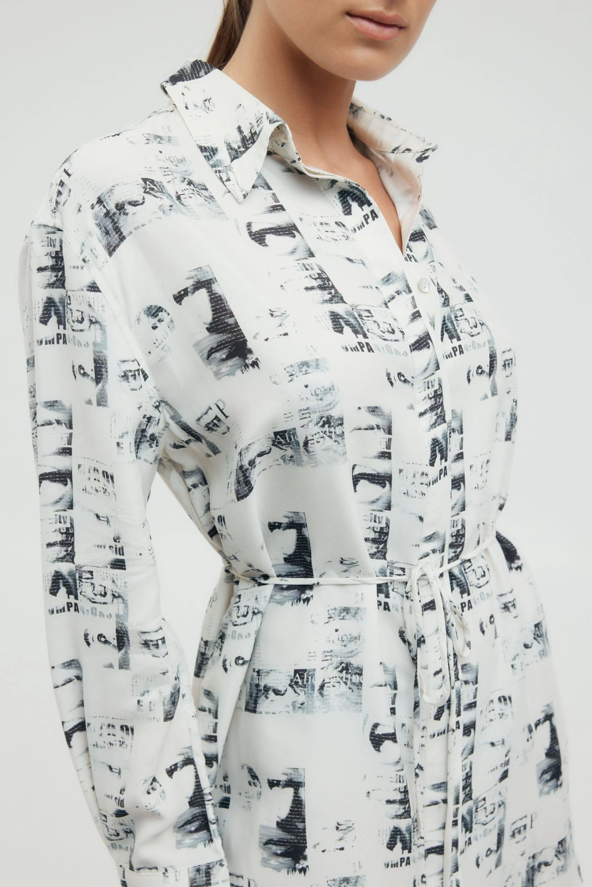 LIP SERVICE OVERSIZED SHIRT DRESS | LIPS