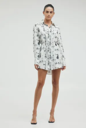 LIP SERVICE OVERSIZED SHIRT DRESS | LIPS