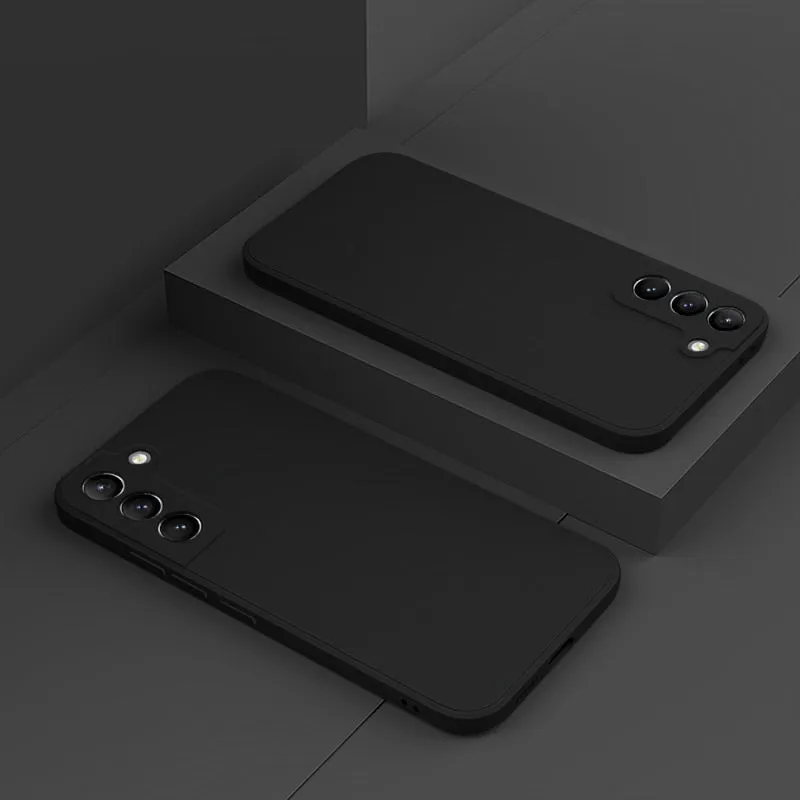 Liquid Silicone Soft Thin Phone Case for Samsung Galaxy