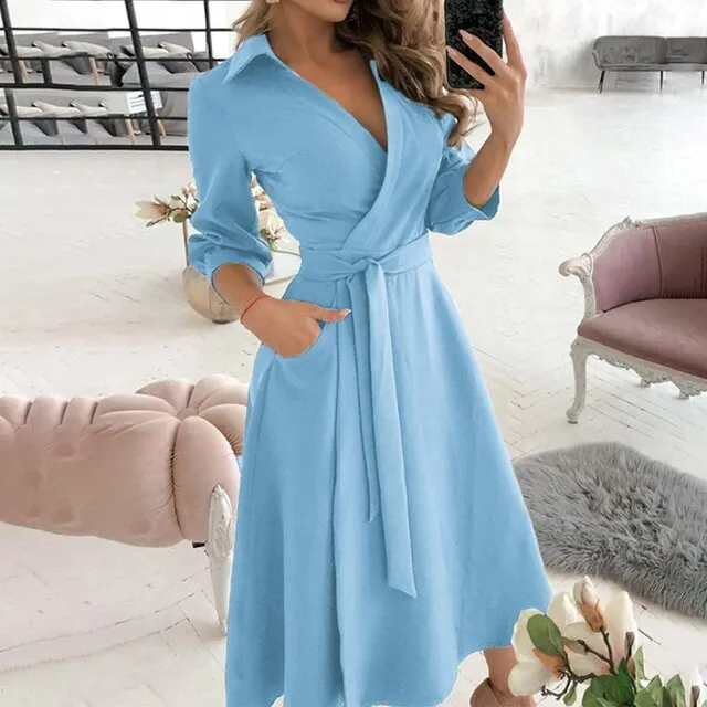 Lisalotte | Comfy Stylisches Midikleid