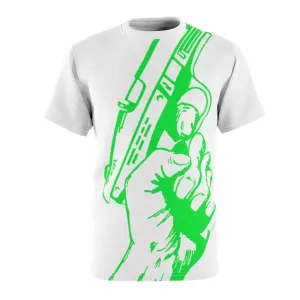 Loaded Lime & White T