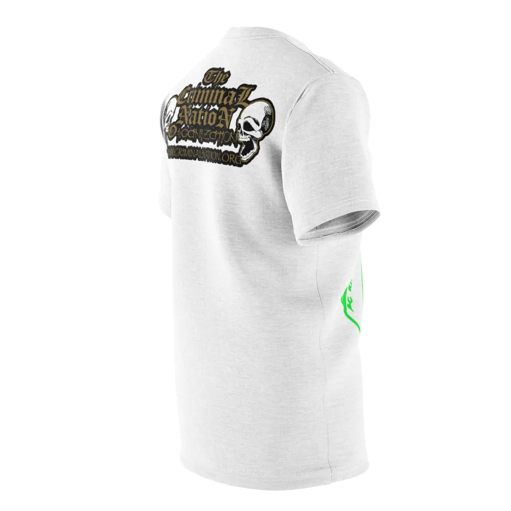 Loaded Lime & White T