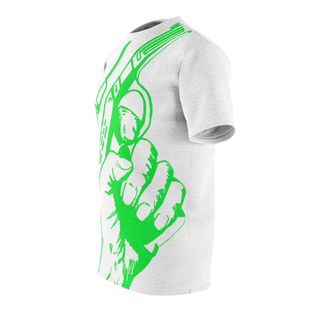 Loaded Lime & White T