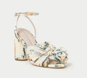 LOEFFLER RANDALL Camellia Nova Floral Bow Heel