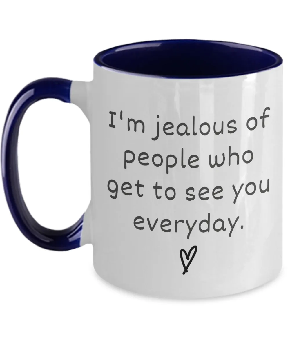 Long Distance Relationship Gift for Boyfriend, Gift for Girlfriend, Online Relationship, Online Dating Gift, Vday Gifts for Him, Vday Mug