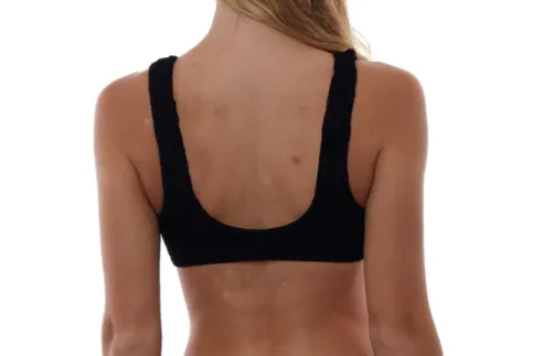 Love and Bikinis Taipei Bikini Top - Black