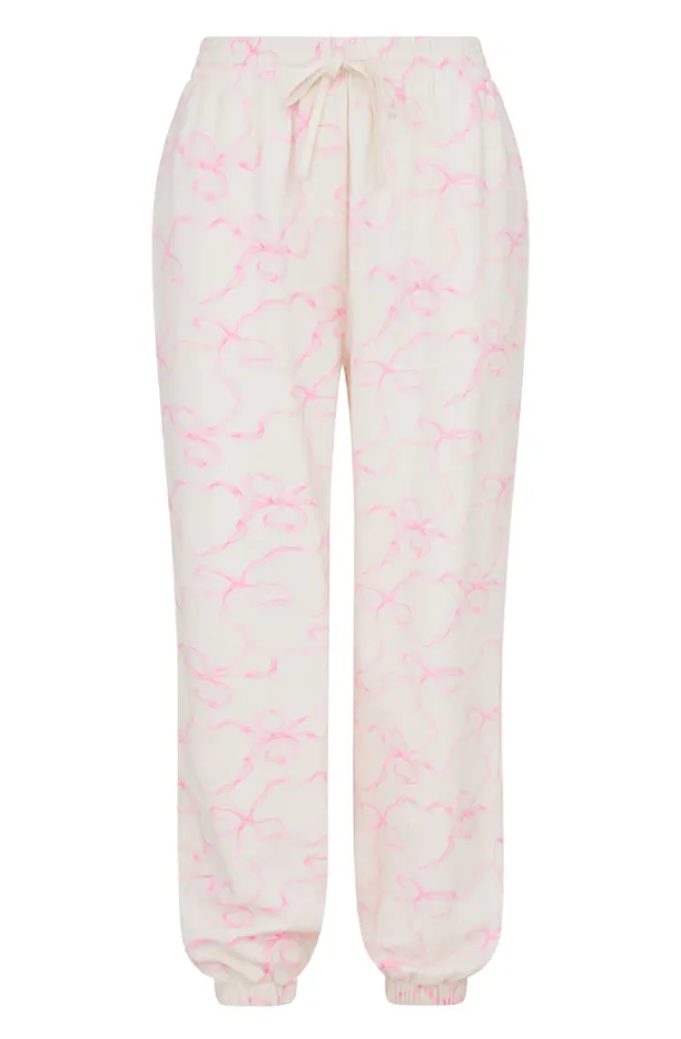 Love Shack Fancy Lillia Sweatpant - Pastry Pink