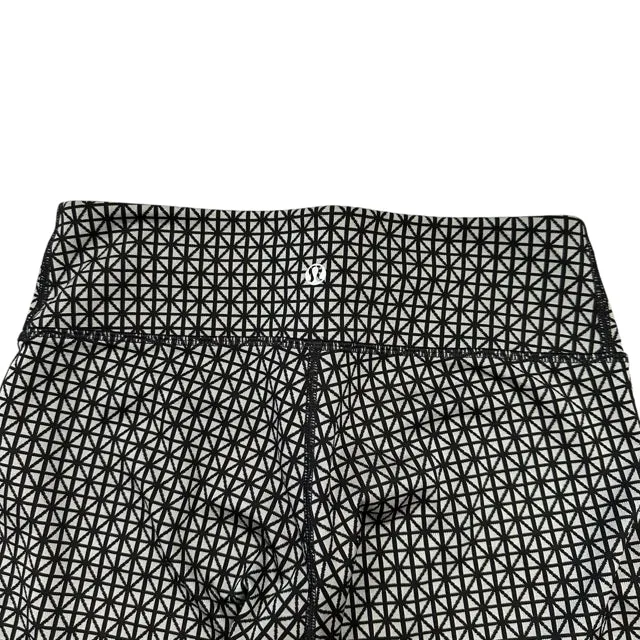 Lululemon Black Print Pants Active Women's Size 4