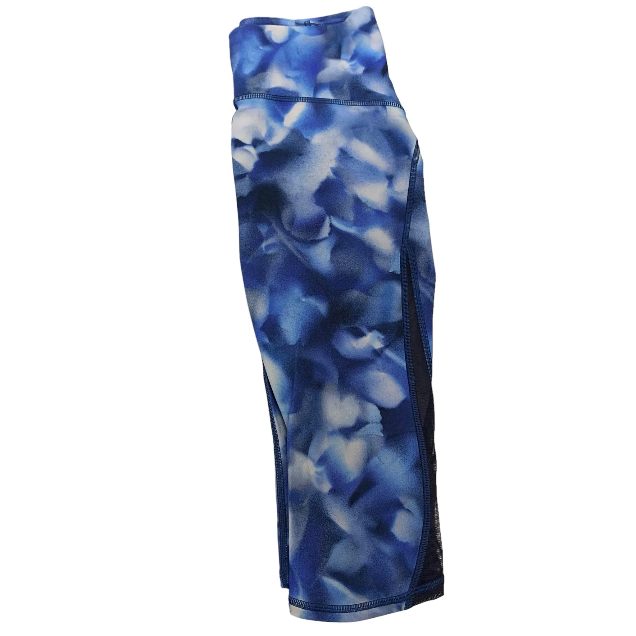Lululemon Blue Print Capris Active Women's Size 6