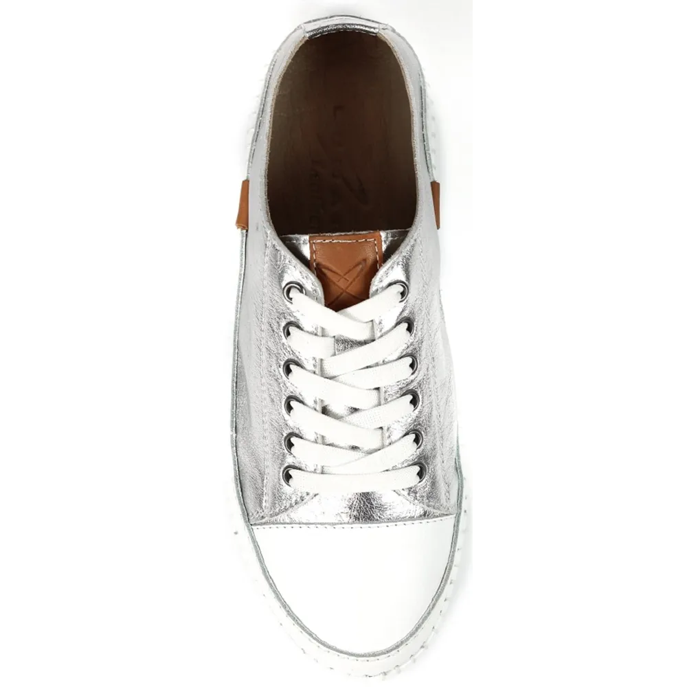 Lunar Starlet II Silver Leather Shoes