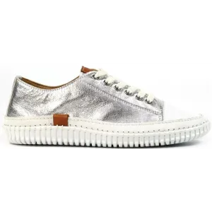 Lunar Starlet II Silver Leather Shoes