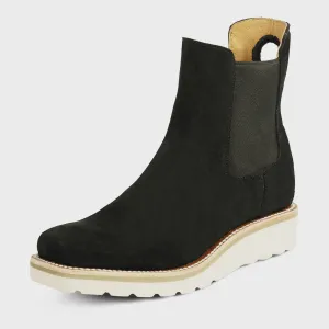 Macie Bean Black Suede Swedge M2203