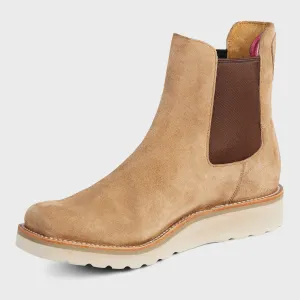 Macie Bean Tobacco Suede Swedge M2202