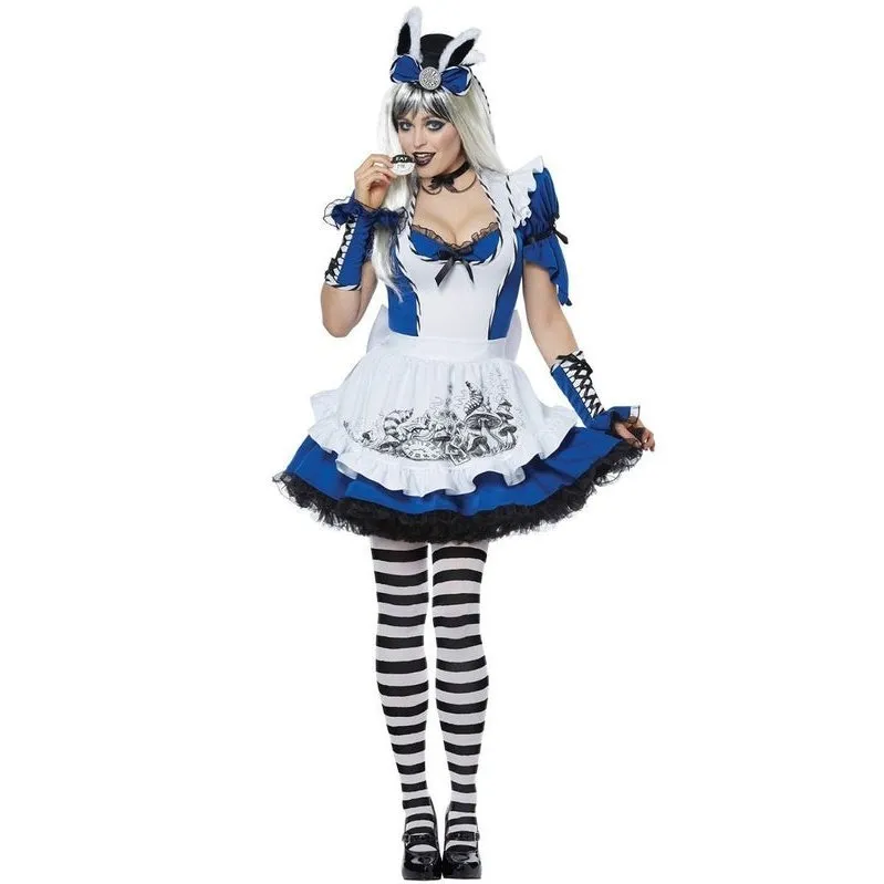 Mad Alice Women's Deluxe Wonderland Costume