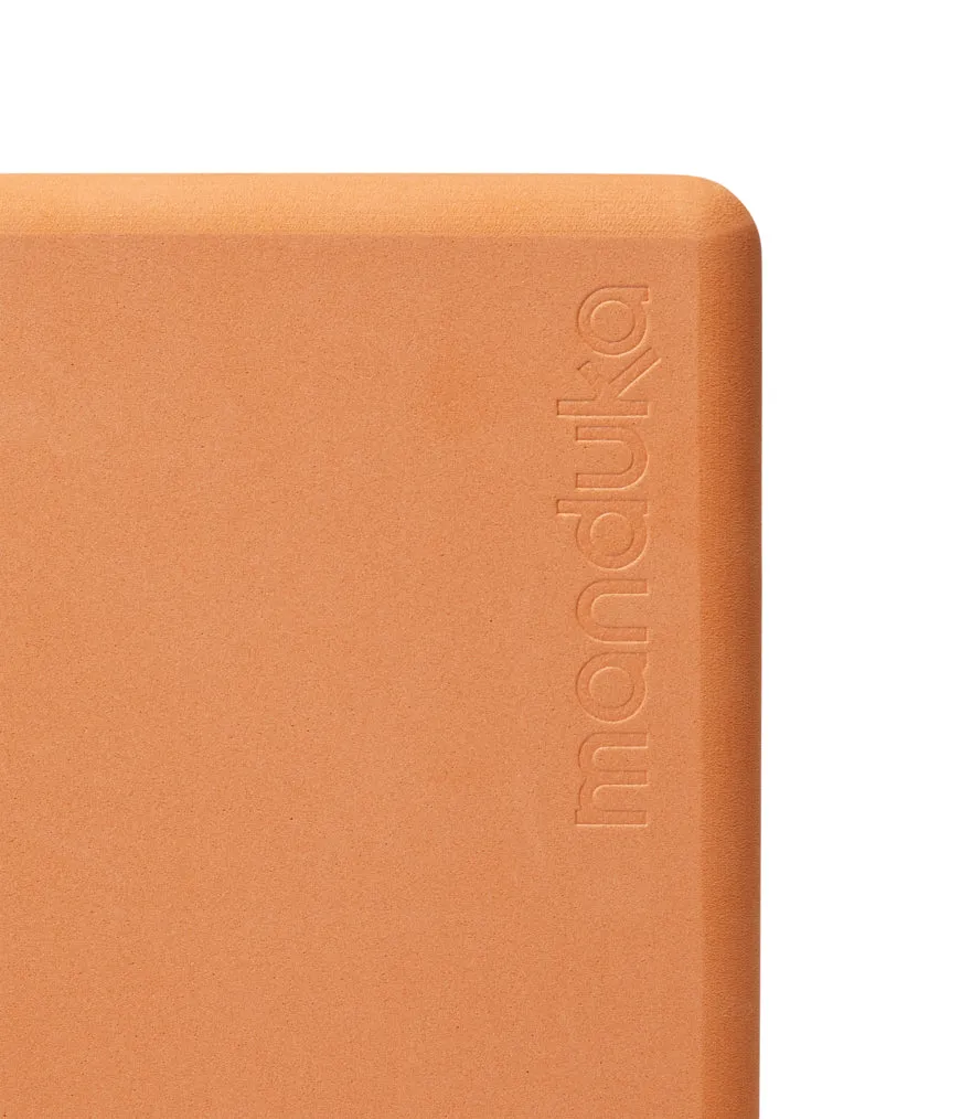 Manduka Recycled Foam Block - Papaya