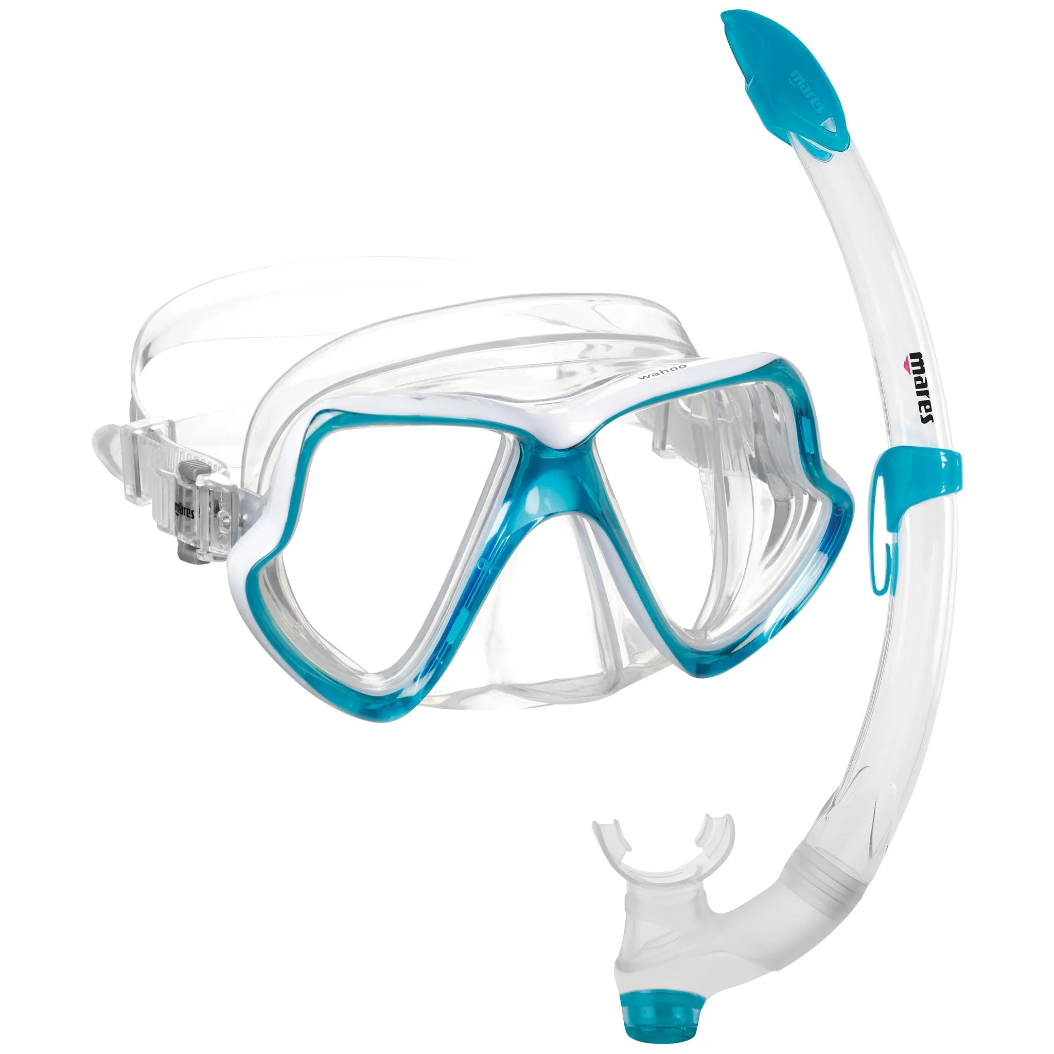 Mares Wide Vision & Manta Fins Snorkelling Set