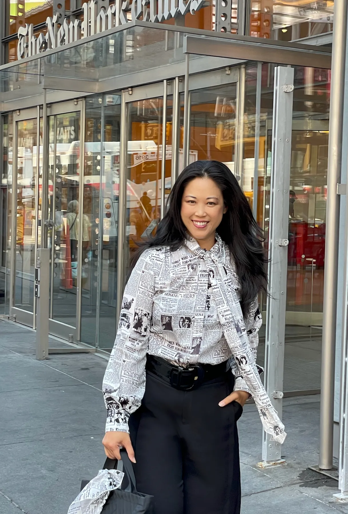 MARVEL BOW BLOUSE