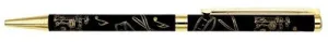 MECHANICAL PEN BLACK BARREL BALLET DANCERS
