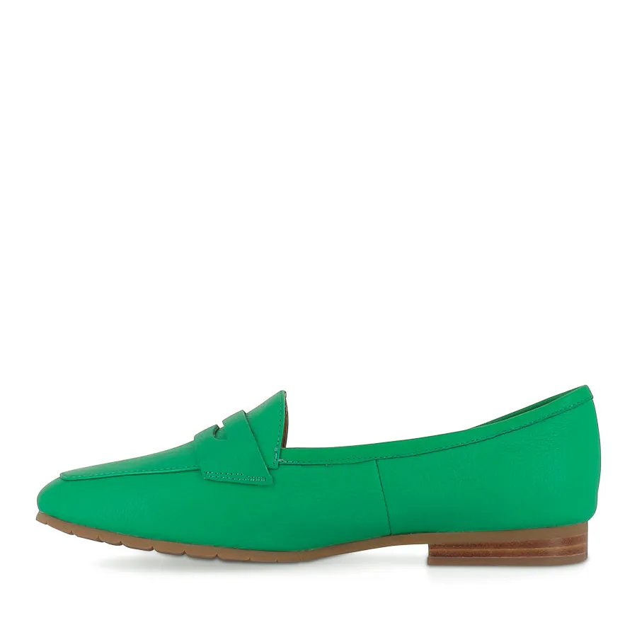MELINATO - BRIGHT EMERALD LEATHER