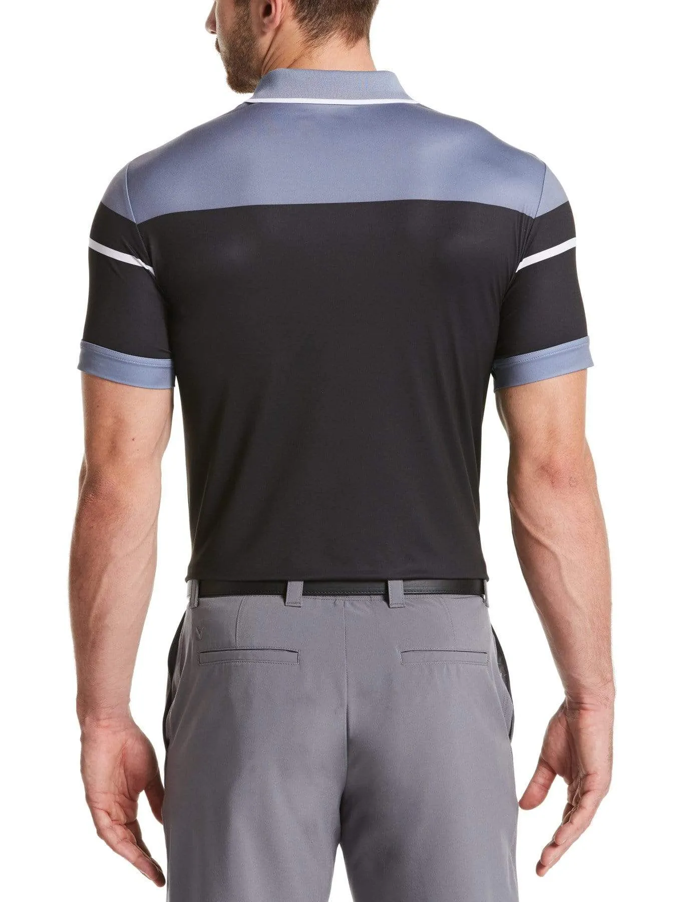 Mens Callaway X Chest Block Polo