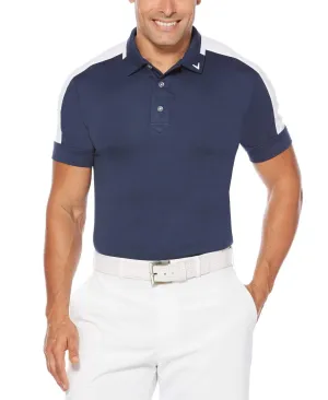 Mens Callaway X Shoulder Block Polo