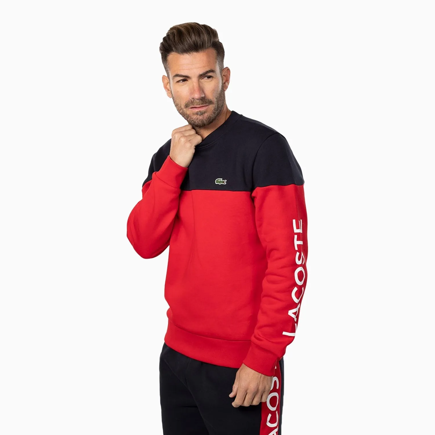 Men's Lacoste Classic Colourblock Branded Outfit