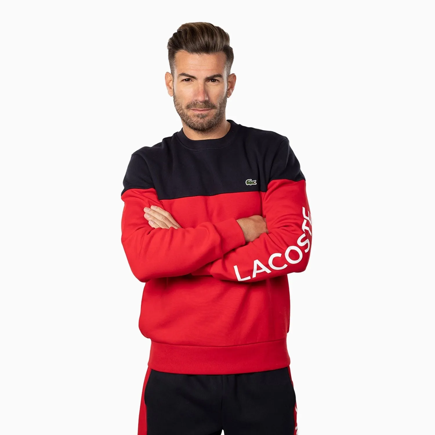 Men's Lacoste Classic Colourblock Branded Outfit