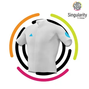 Men's Singularity Block Electric Blue Logo