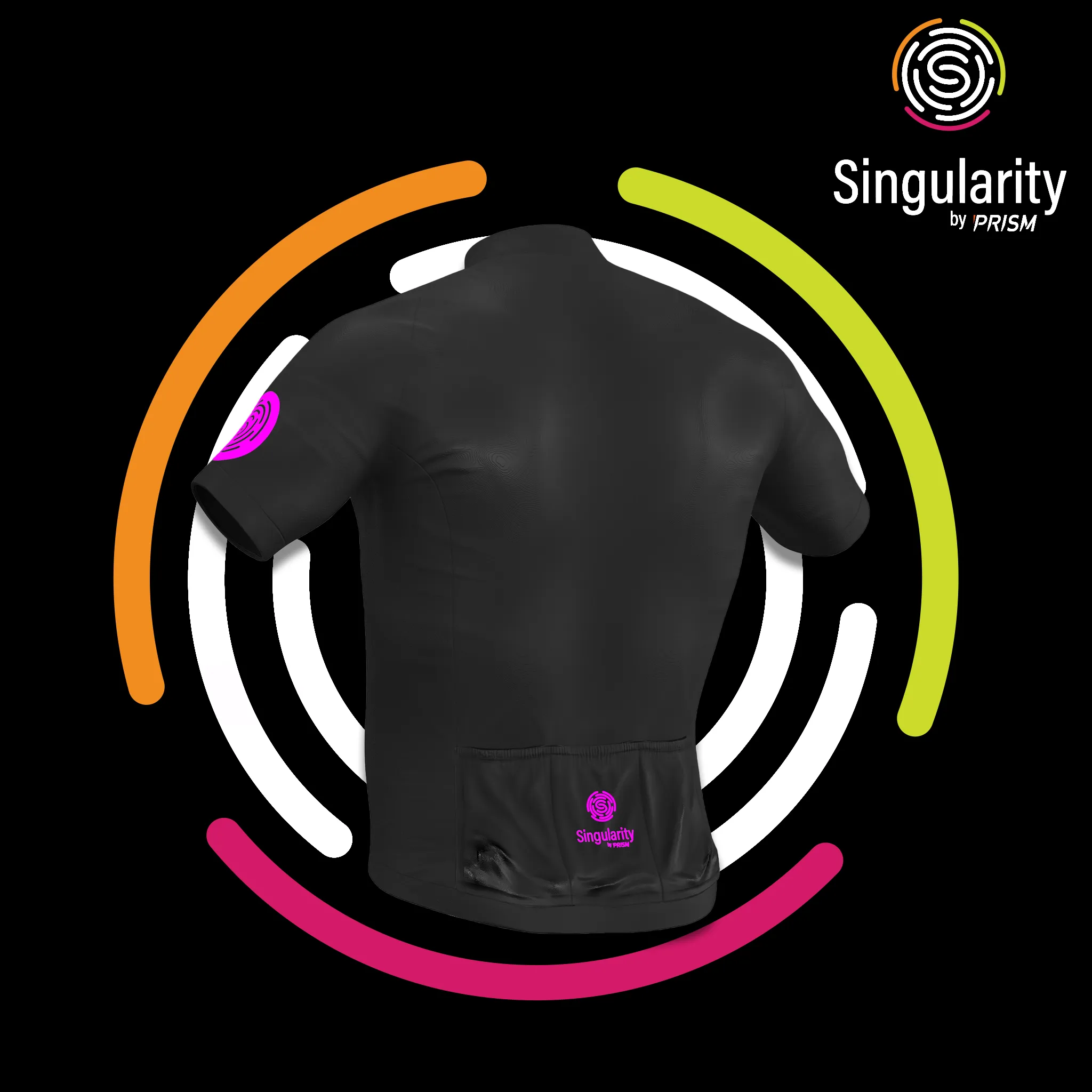 Men's Singularity Block Pink Logo