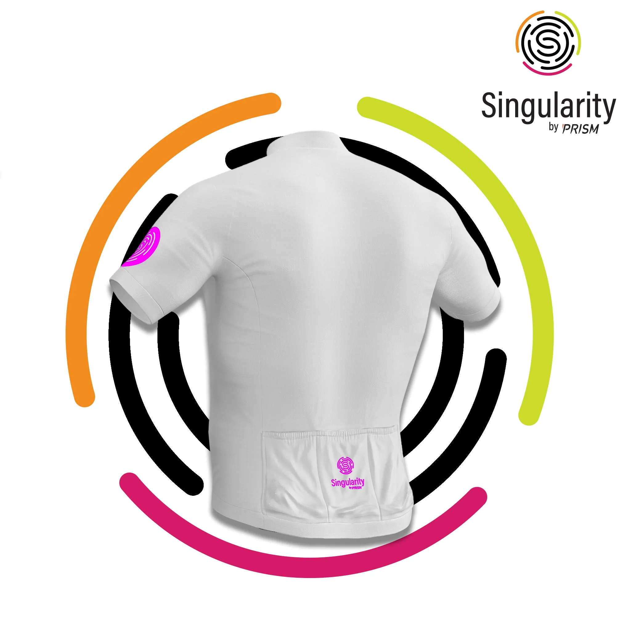 Men's Singularity Block Pink Logo