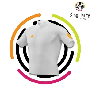 Men's Singularity Block Saffron Logo