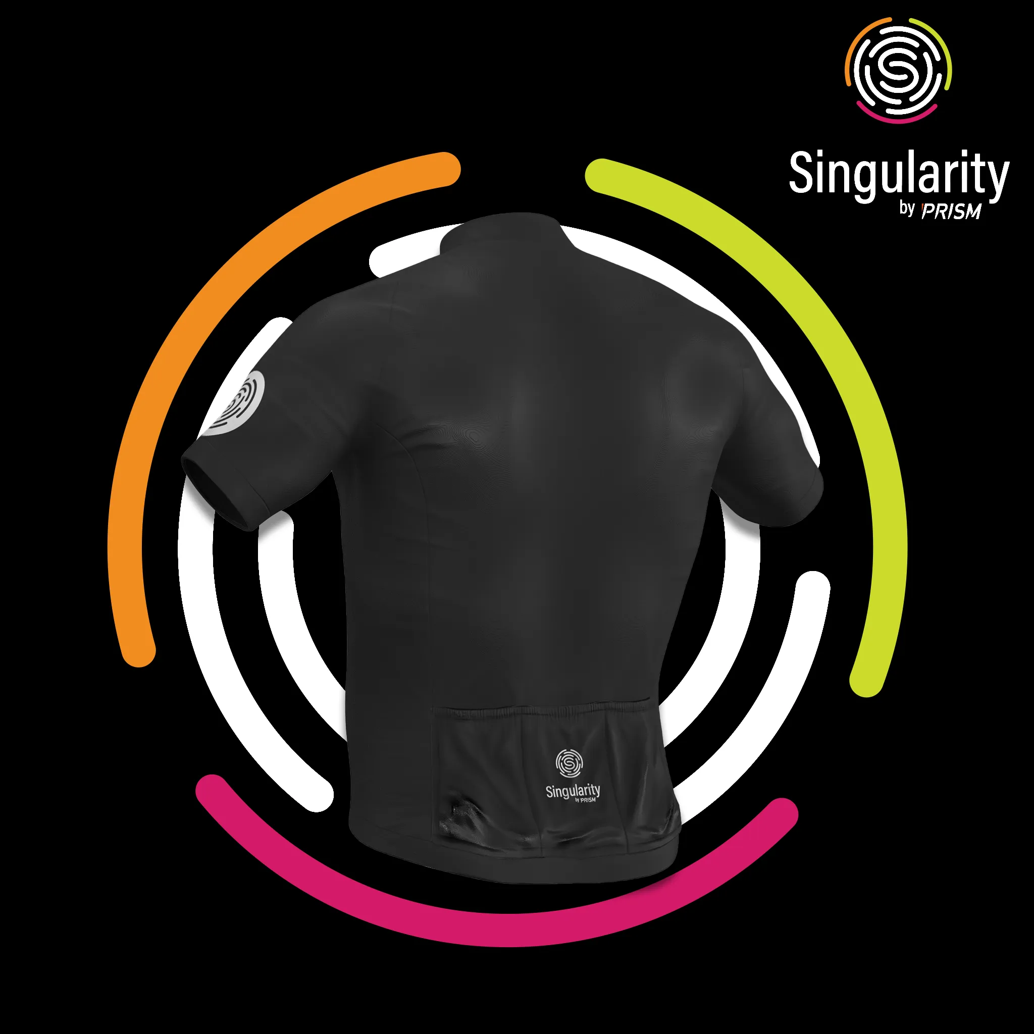 Men's Singularity Block White Logo