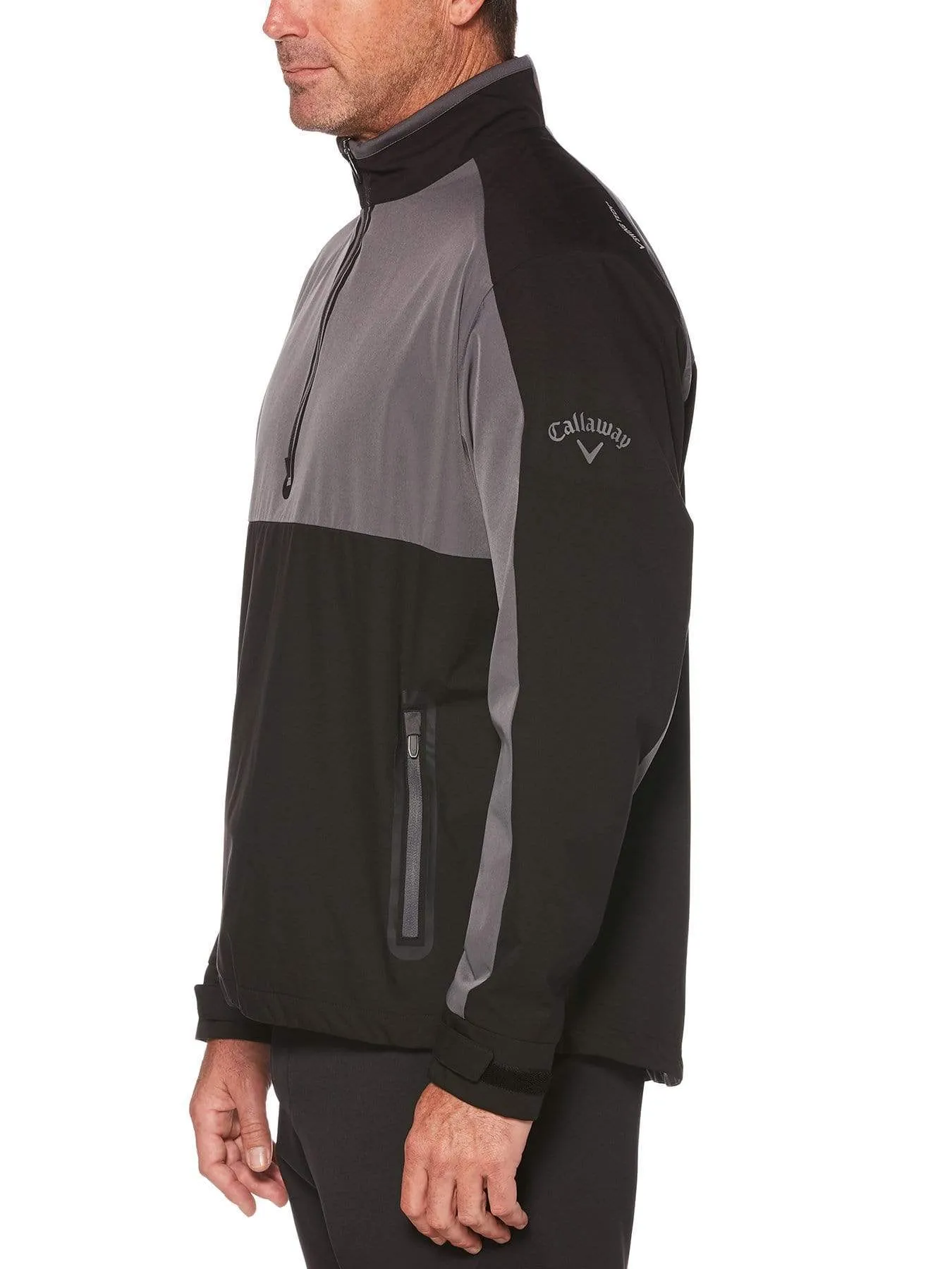 Mens Swing Tech™ Color Block 1/4 Zip Windshirt