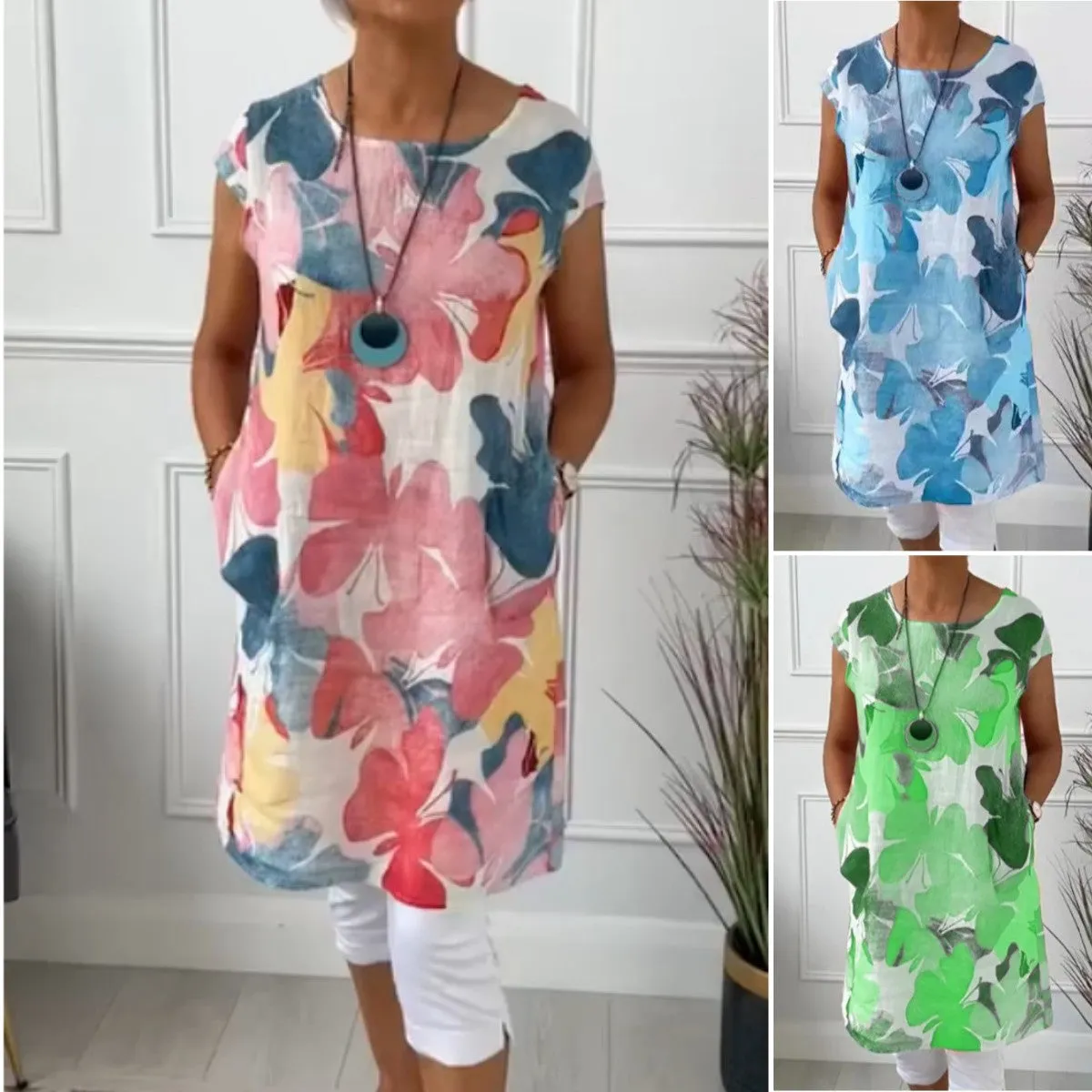 Millie | Elegant Round Neck Dress