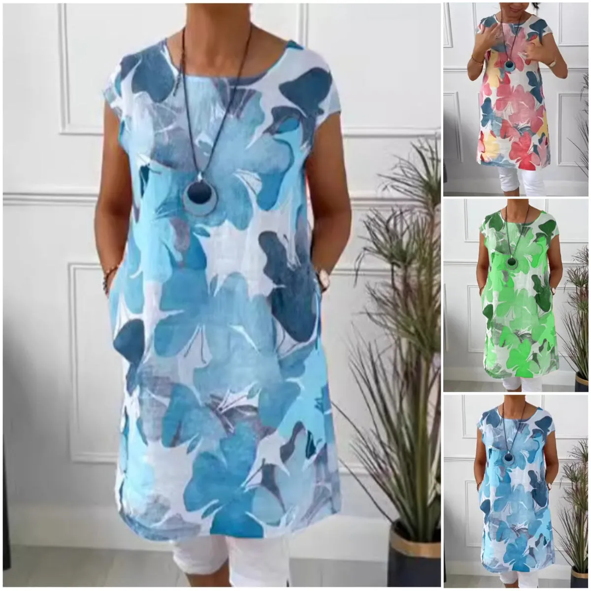 Millie | Elegant Round Neck Dress
