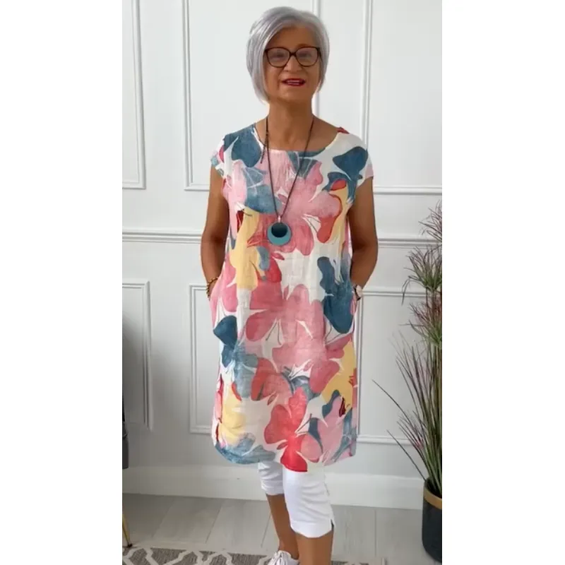 Millie | Elegant Round Neck Dress