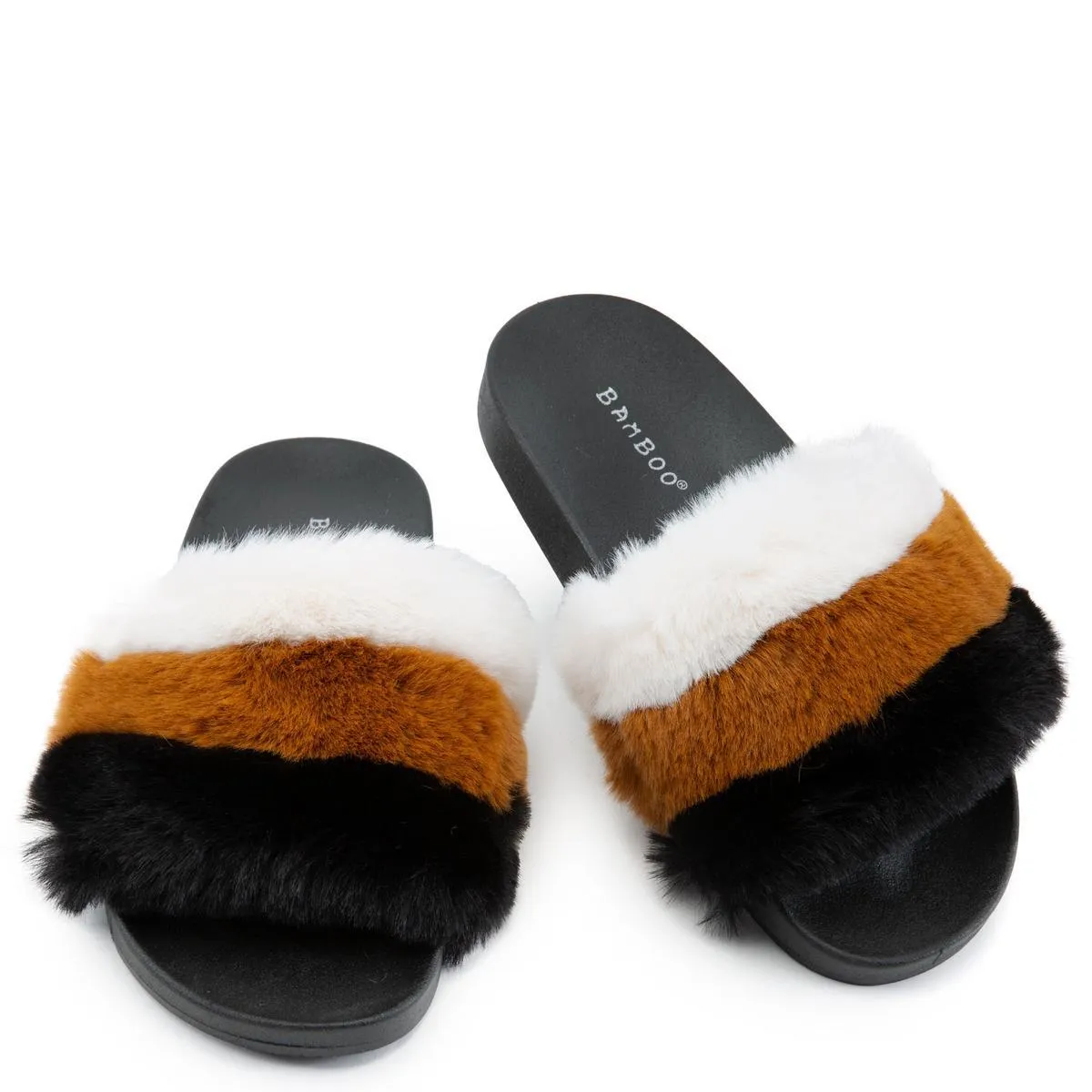 Mindy-01 Fur Slides