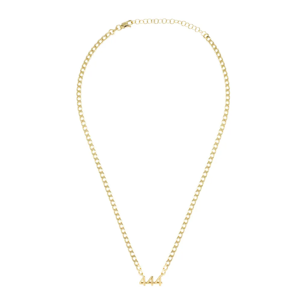 MINI BLOCK NAME NECKLACE