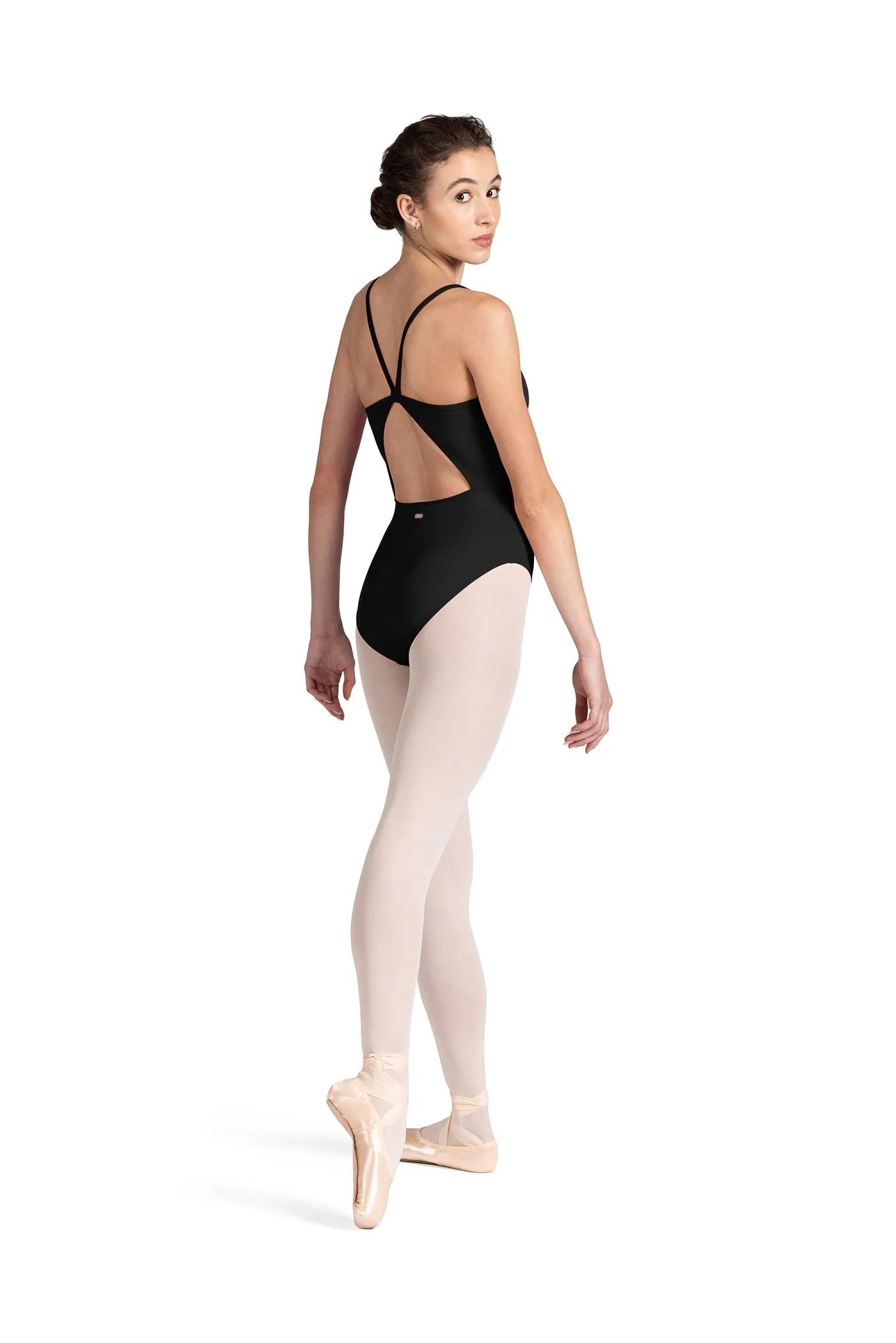 Mirella: Braid Neck Camisole Leotard - Child