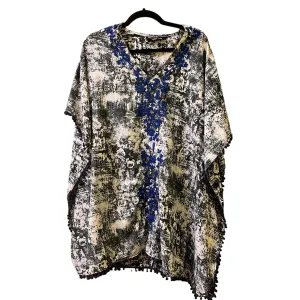 Mix Nouveau Black Print Coverup Women's Size S