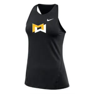 MOSSA Nike Women's All Over Mesh Tank (black) - MOVE30 "M" Icon Logo