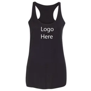 MOSSA Print On Demand Bella   Canvas Tri Blend Racerback Tank