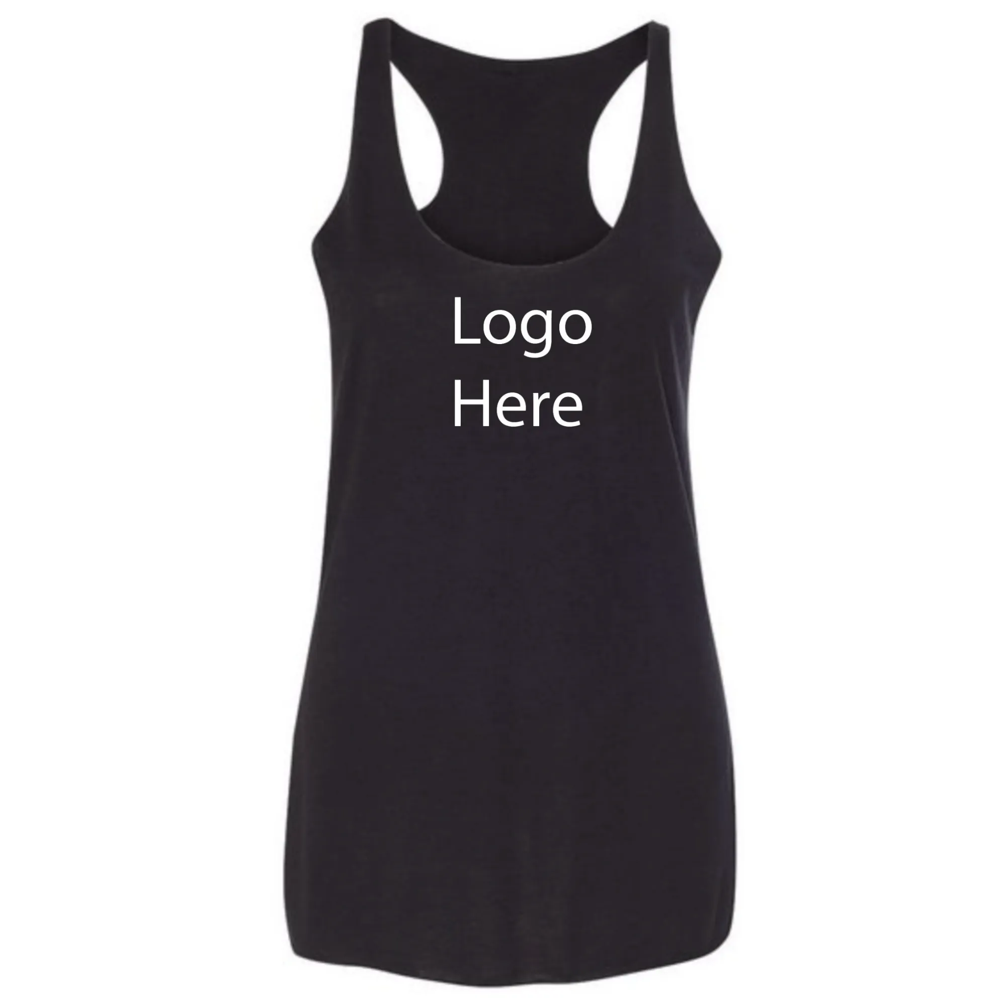 MOSSA Print On Demand Bella   Canvas Tri Blend Racerback Tank