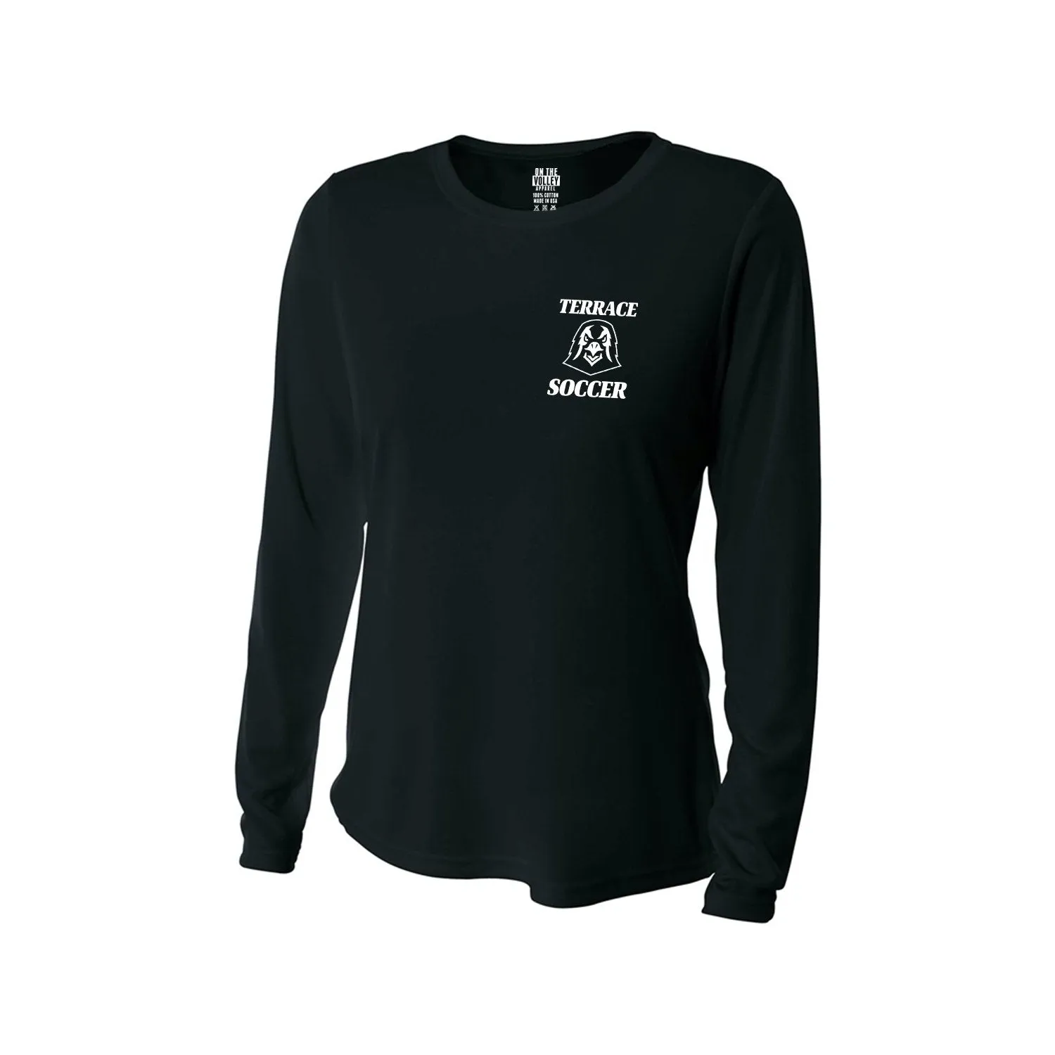 Mountlake Terrace High School Women's Long Sleeve Training Top (White)