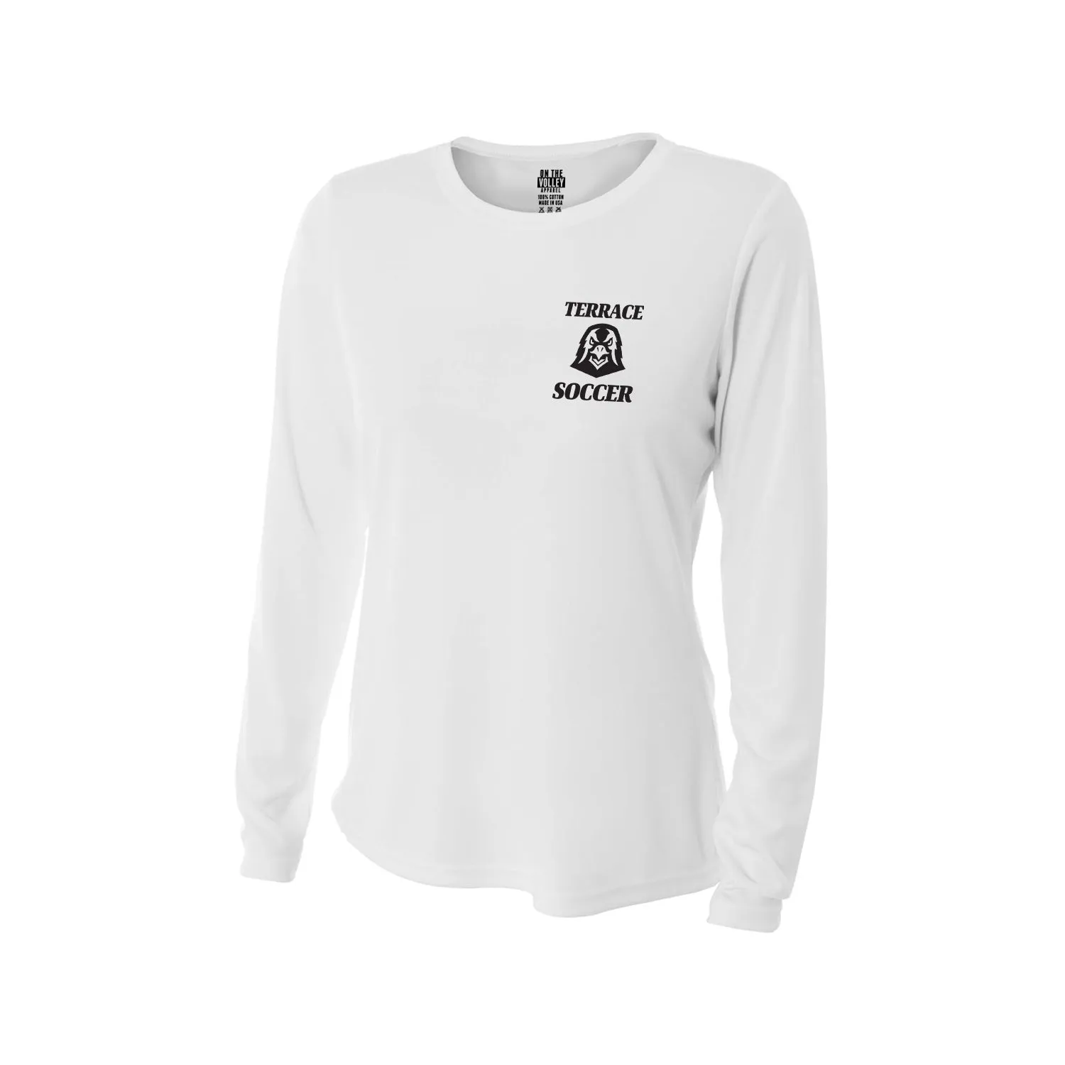 Mountlake Terrace High School Women's Long Sleeve Training Top (White)