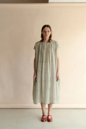 New All Season Dress Cotton Silk Mimi Polka-R.B.-Fashion Edit Runaway Bicycle