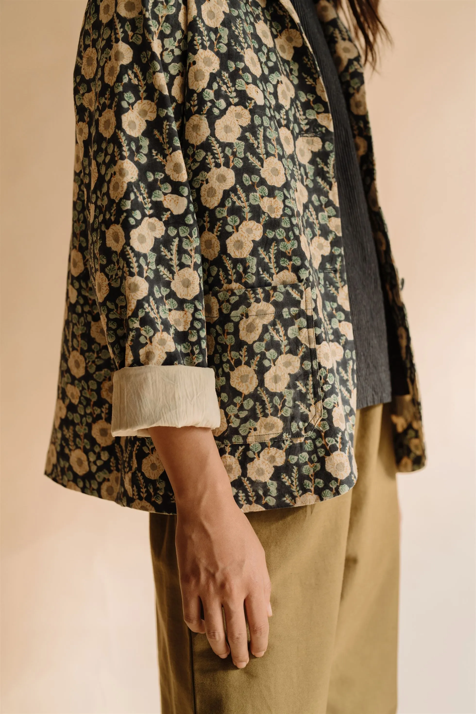 New All Season Jacket Cotton Tom Floral-R.B.-Fashion Edit Runaway Bicycle
