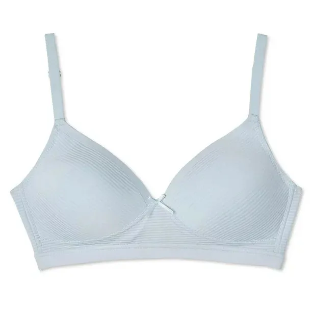 New George Women's Wire-Free T-Shirt Bra in blue sz 38C