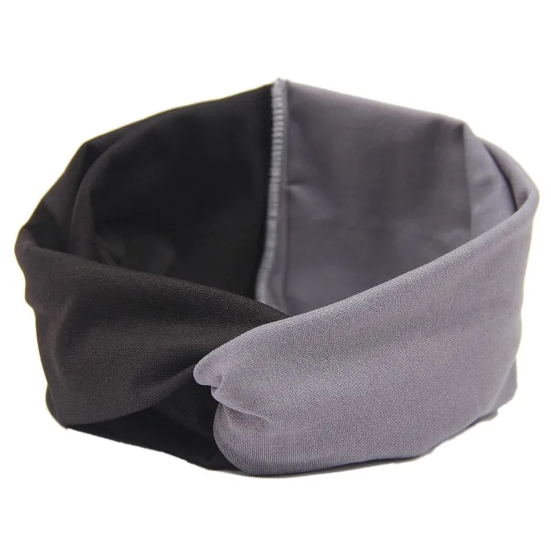 New Ladies Hairband Twist Turban Hair Accessories Yoga Headband Elastic Bow