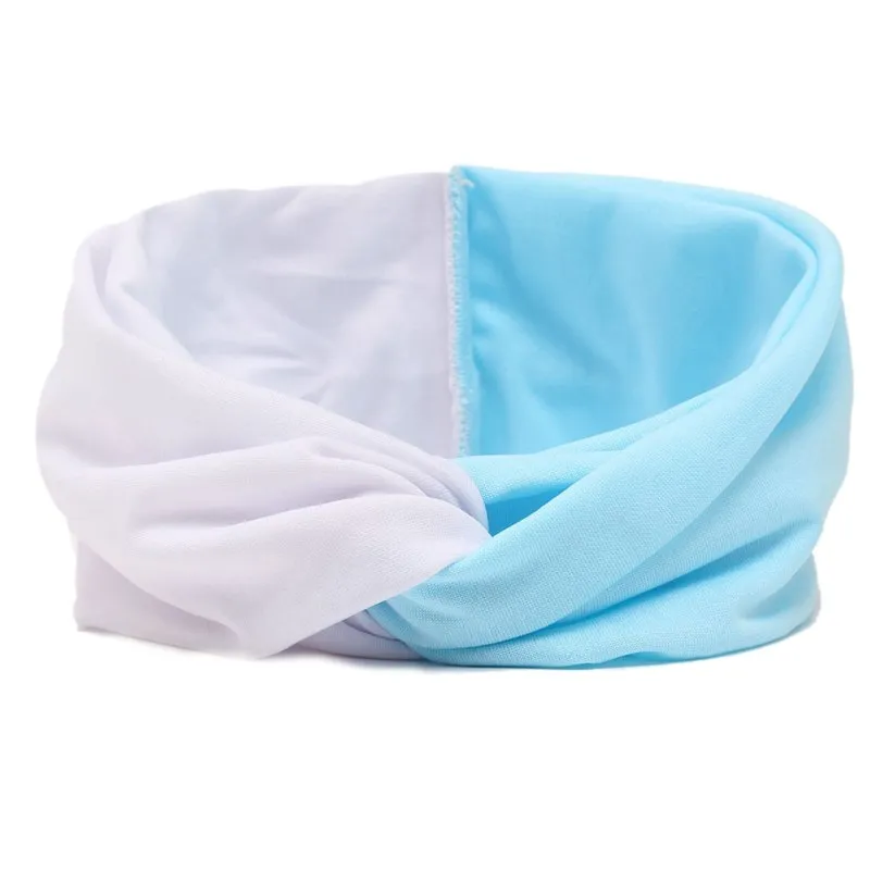 New Ladies Hairband Twist Turban Hair Accessories Yoga Headband Elastic Bow